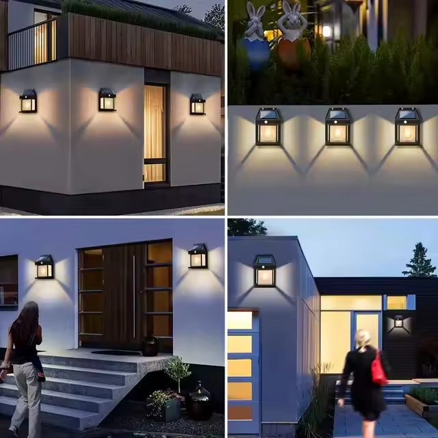 Luz Solar De Pared Con Sensor
