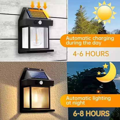 Luz Solar De Pared Con Sensor