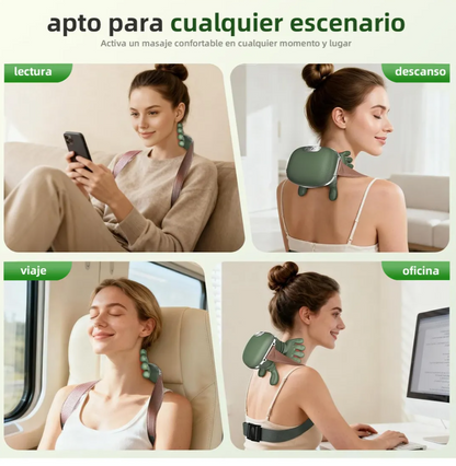 Masajeador Eléctrico Con Dedos Portátil