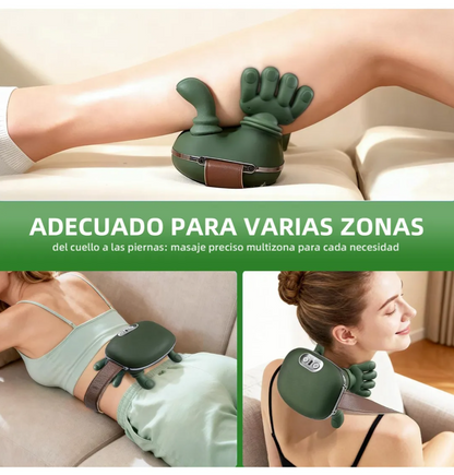 Masajeador Eléctrico Con Dedos Portátil