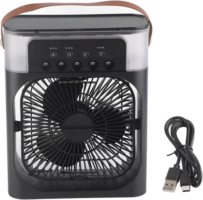Mini Ventilador Aire Acondicionado Led